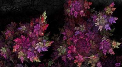 [프랙탈아트]가을이 익어가는 밤