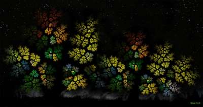 아름다운나무(Beautiful fractal tree)