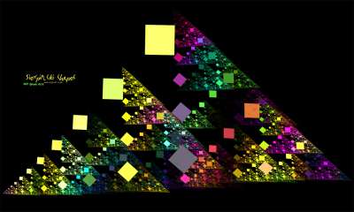 Sierpinski triangle (시에르핀스키 삼각형)