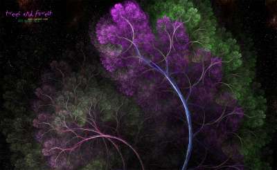 Tree and forest(울창한 나무)