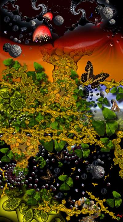 프랙탈정원의 하루