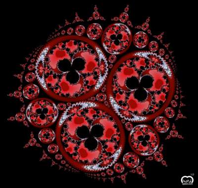 아폴로니안개스킷 - 프랙탈반복